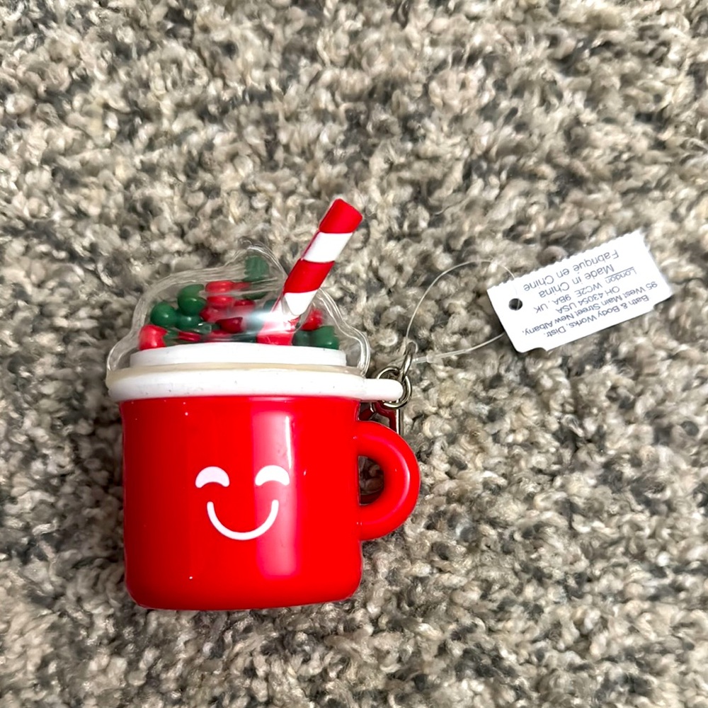BBW Pocketbac Holder Red Smiley Face Mug